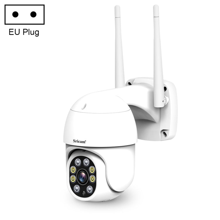 Sricam SP028 1080P HD Outdoor PTZ Camera, Support Two Way Audio / Motion Detection / Humanoid Detection / Color Night Vision / TF Card, US Plug Sricam SP028 1080P HD Outdoor PTZ Camera, Support Two Way Audio / Motion Detection / Humanoid Detection / Color Night Vision / TF Card, US Plug